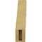 Ekena Millwork 3-inch W x 10-inch D x 14-inch H Ridgewood Rough Cedar Woodgrain TimberThane Knee Brace, Primed BRCUR03X10X14RIDRCPR - alternate 3